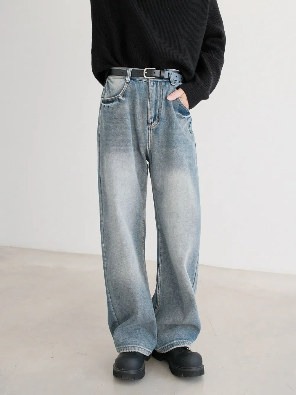Straight Leg Bootcut Jeans