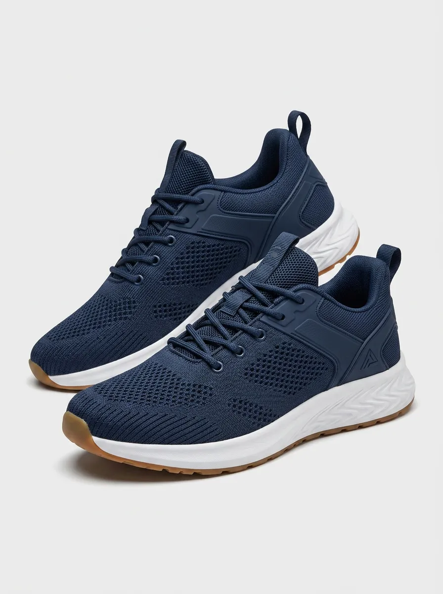 Unisex Outdoor Shoes Lover Navy Mesh