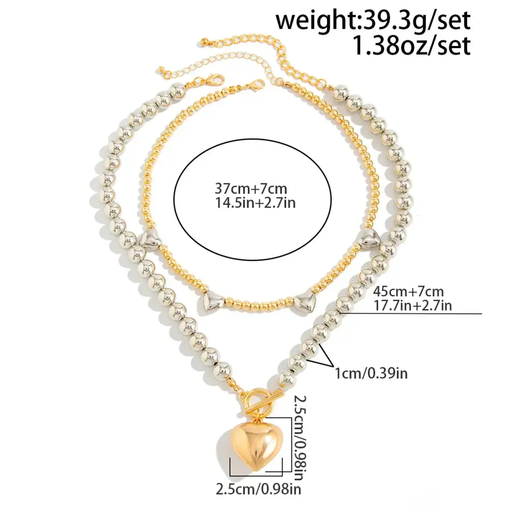 Heart Jewelry Set