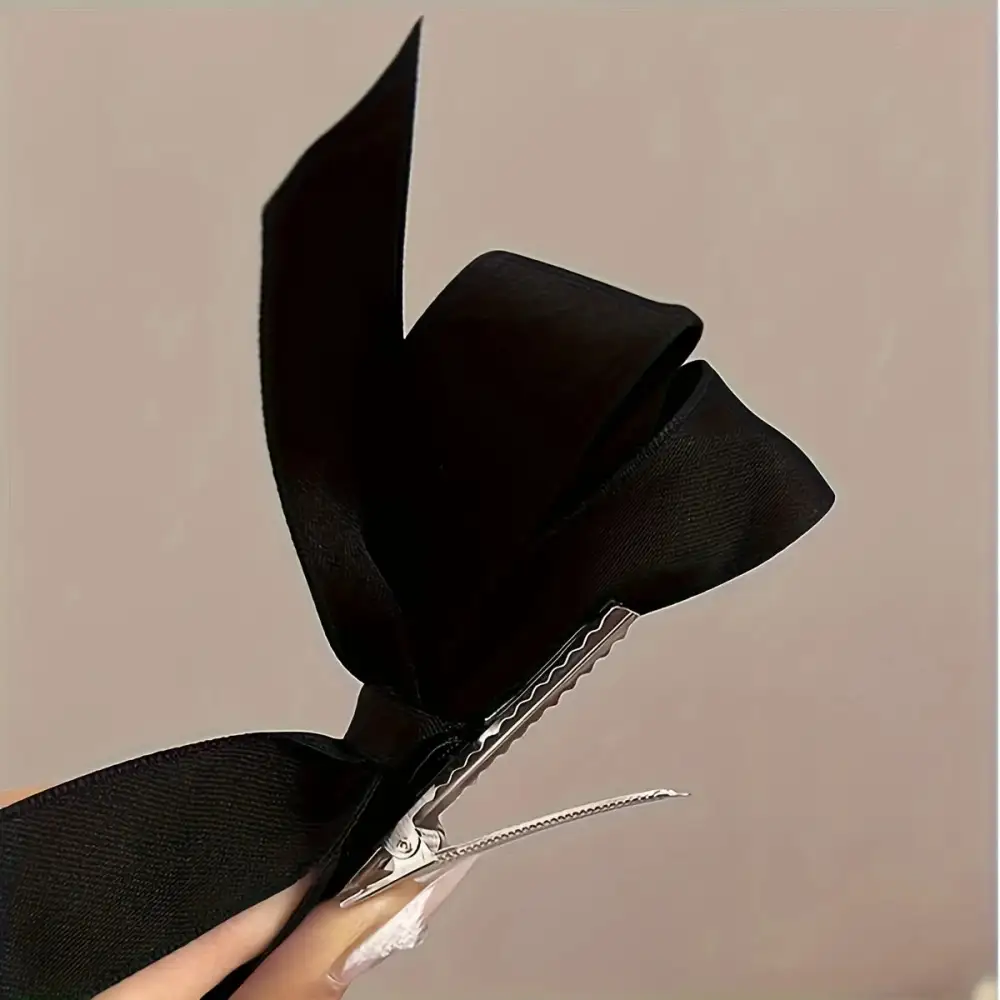 Everyday Satin Bow Barrette