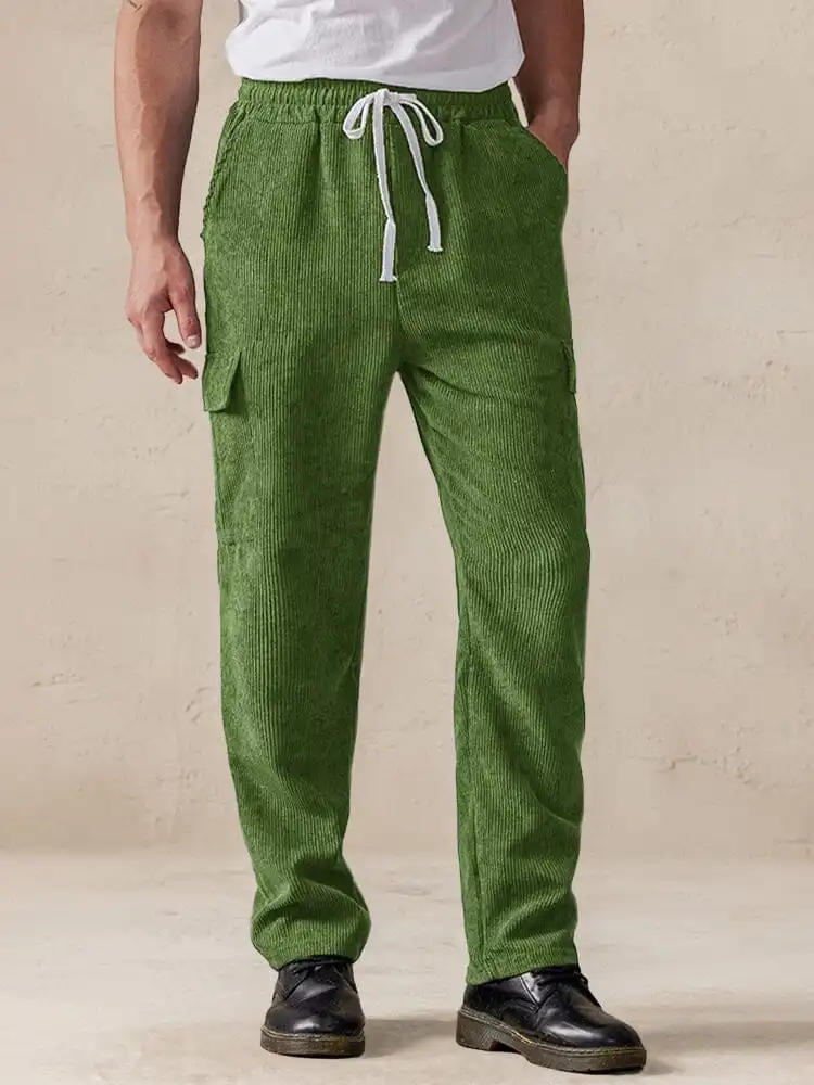 Corduroy Easy Fit Pants