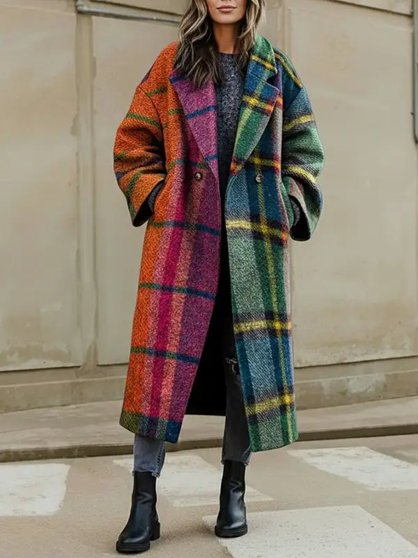 Plaid Coat