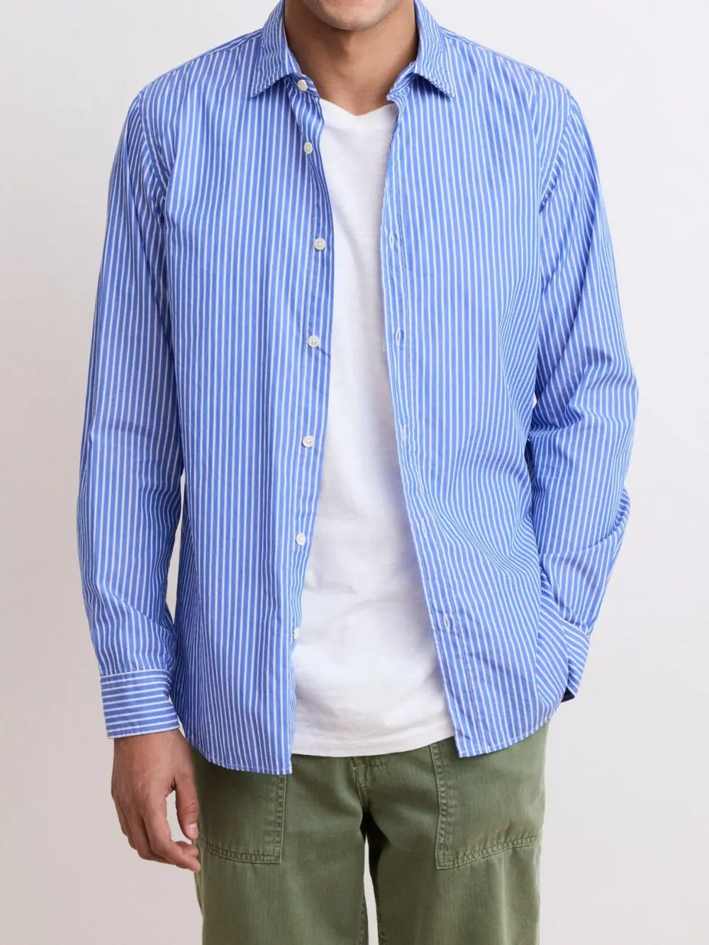 Casual Soft And Comfortable Simple Striped Shirt