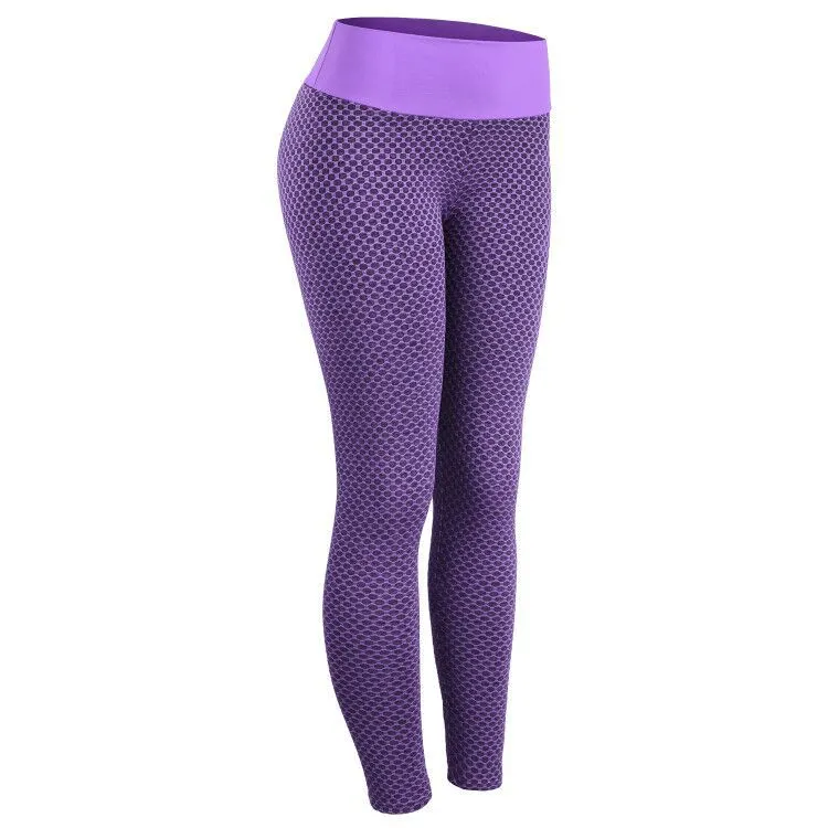 Yoga Pants Sports Stretchy Fitness Gym Leggings High Waist Seamless