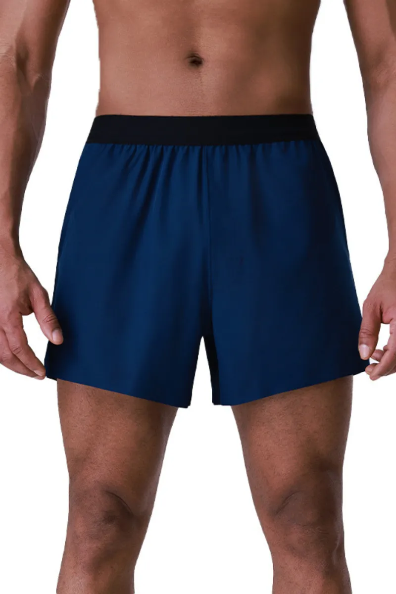Quick Dry Storage Pocket Stretch Athletic Shorts
