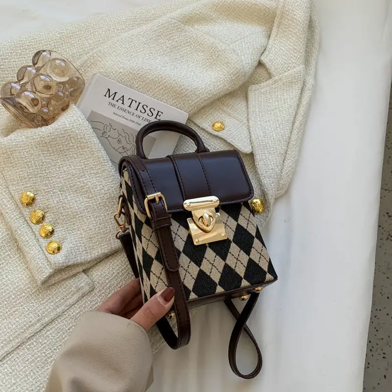 Square Structured Handbag