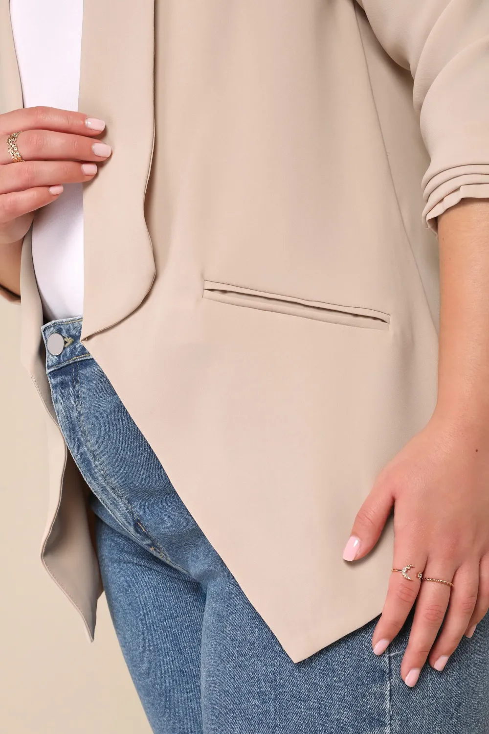 Casual Style Lightweight Blazer