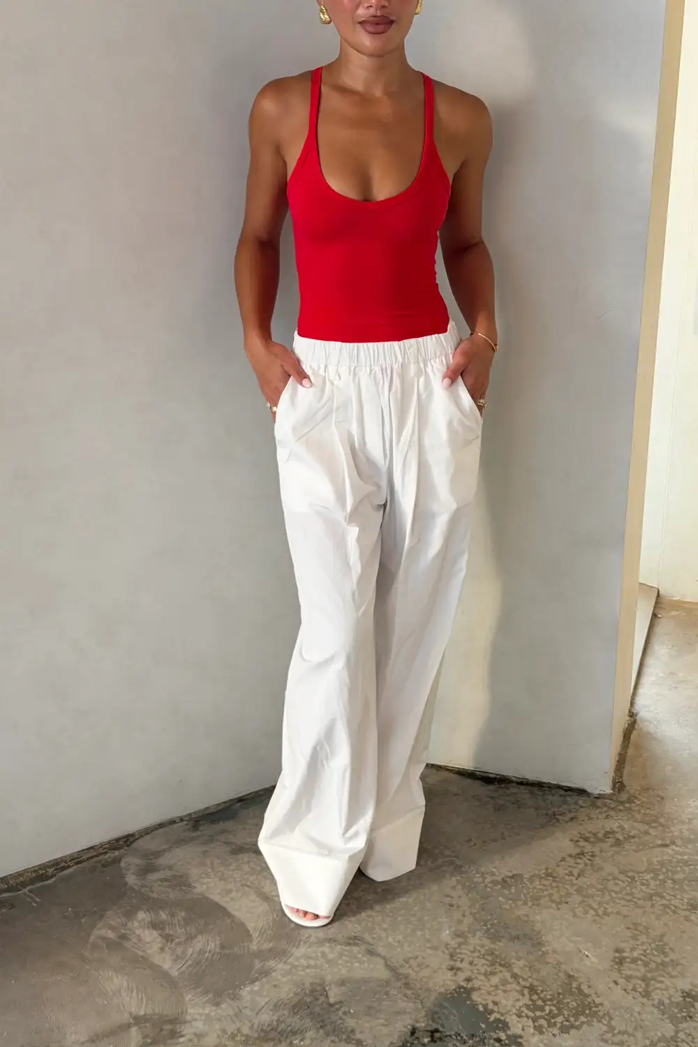 Red Sculpting Vests