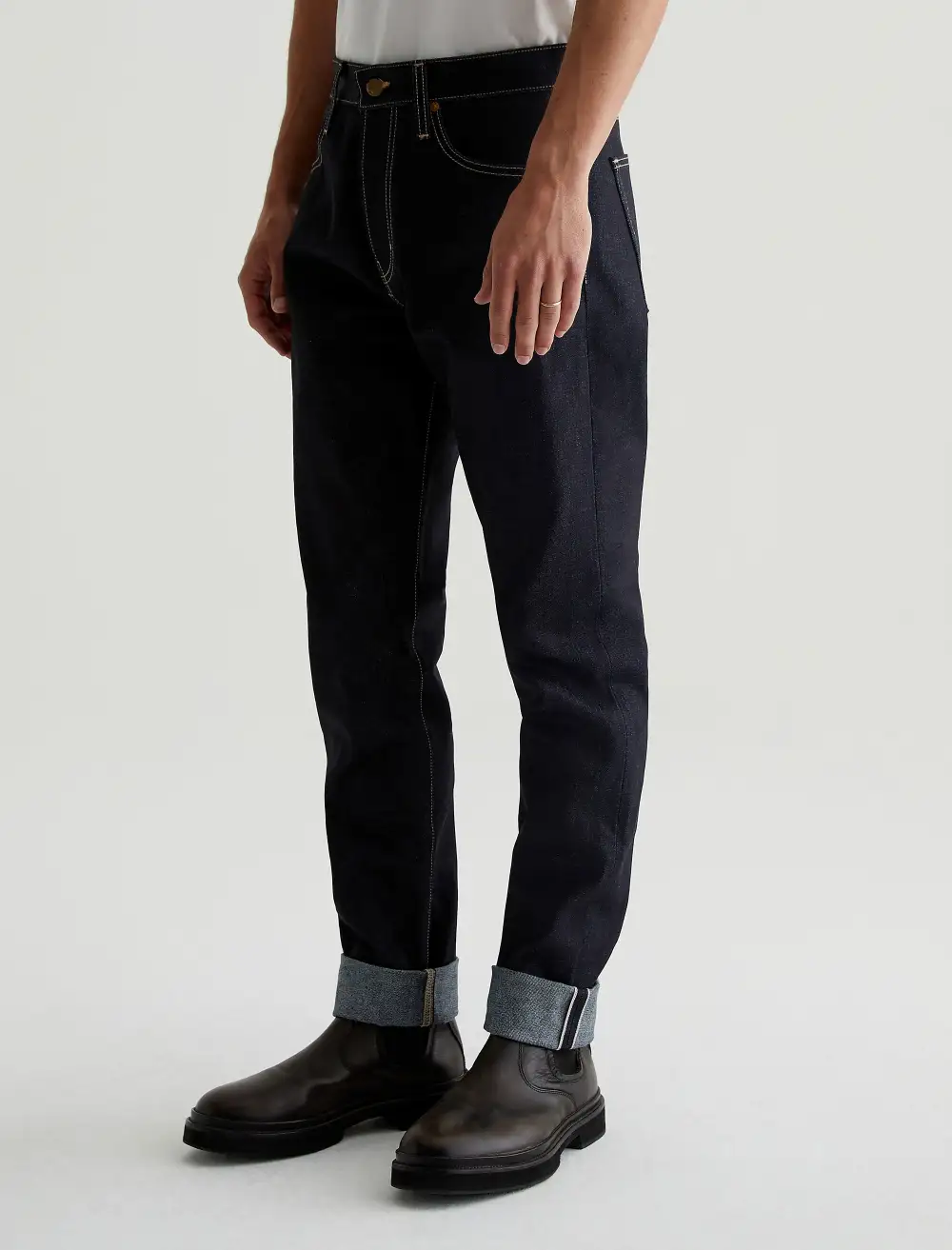 Men's Slim High Rise Jeans