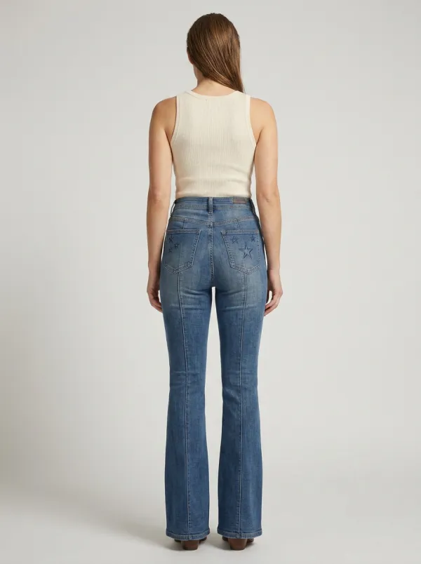 Women's High Waist Casual Denim Jeans