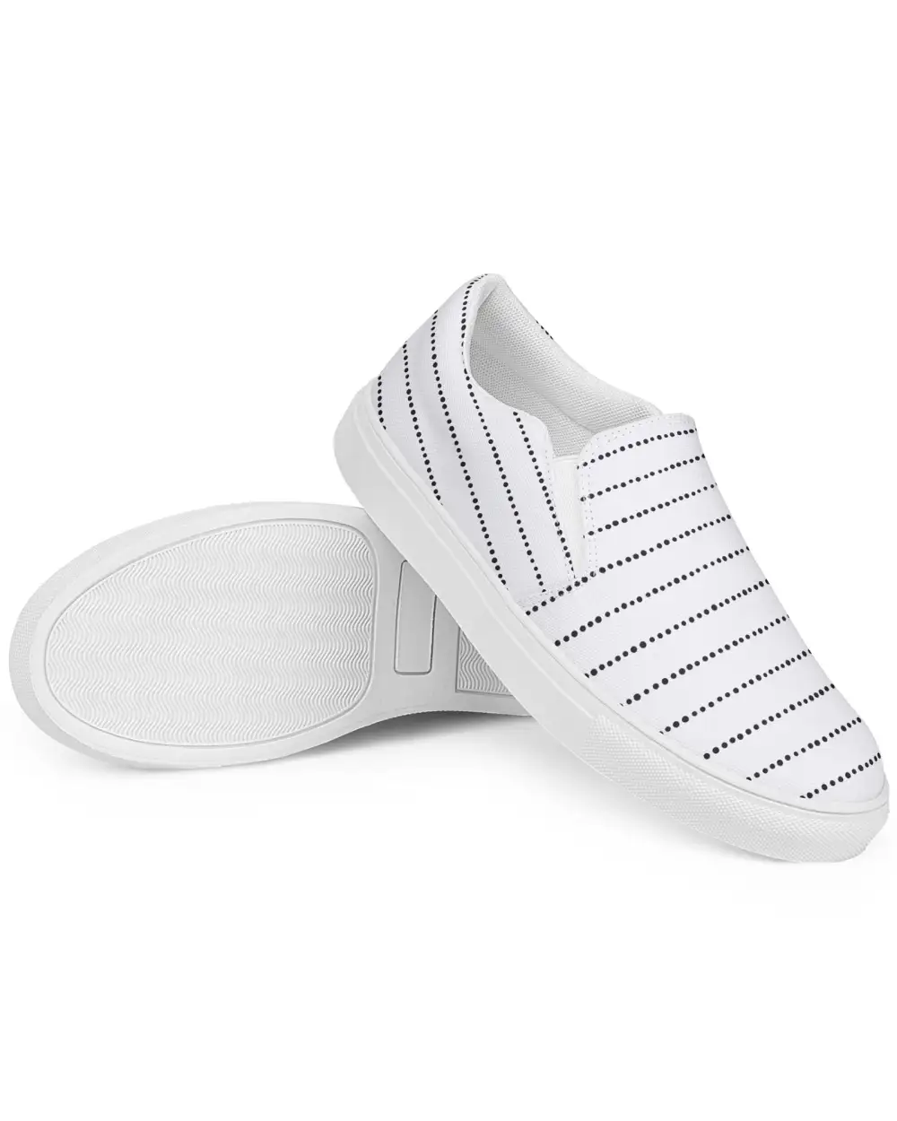 Shiplap Pattern Slip On Shoes
