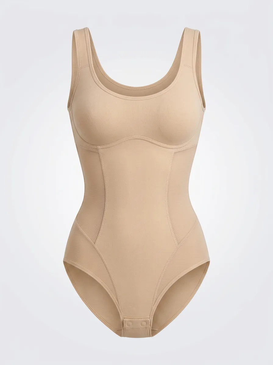 Women's Nude Seamless Shapewear Sculpting Bodysuit