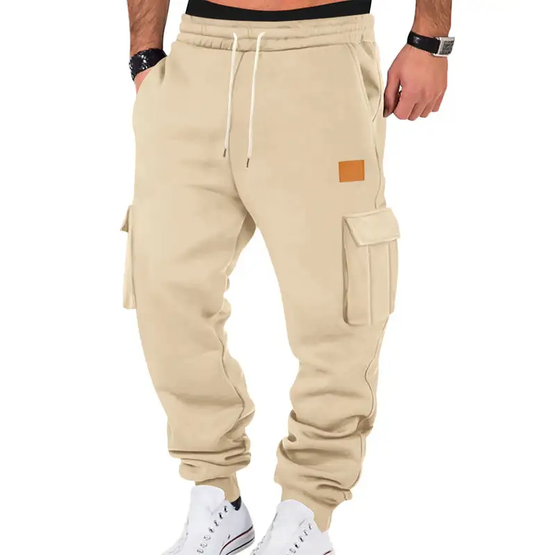 Men's  Urban Cargo Jogger Waistband Pockets Cargo Pants