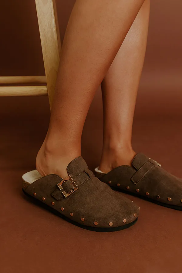 Everyday Faux Nubuck Clogs