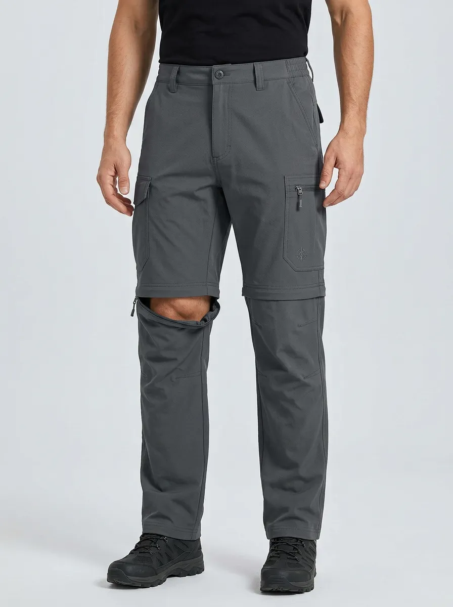 Men's Summit Utility Waterproof Zip-Off Tactical Cargo Pants