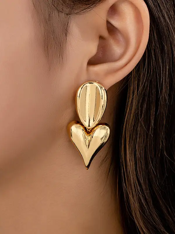 Streamlined Celestial Drop Earrings