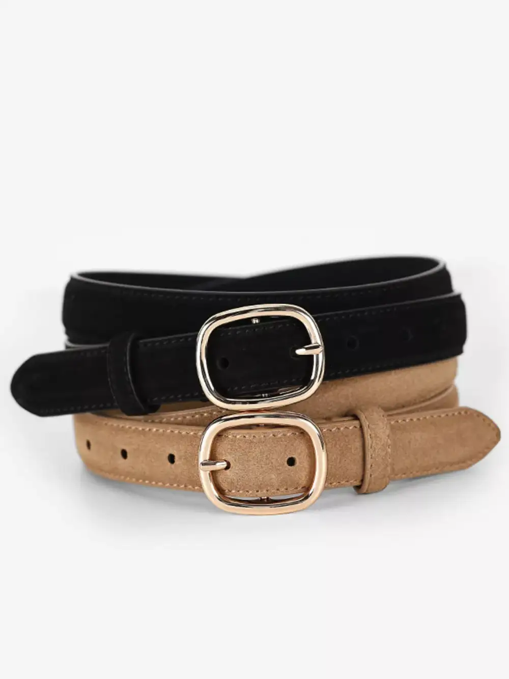 Golden Buckle Adjustable Fit Belt