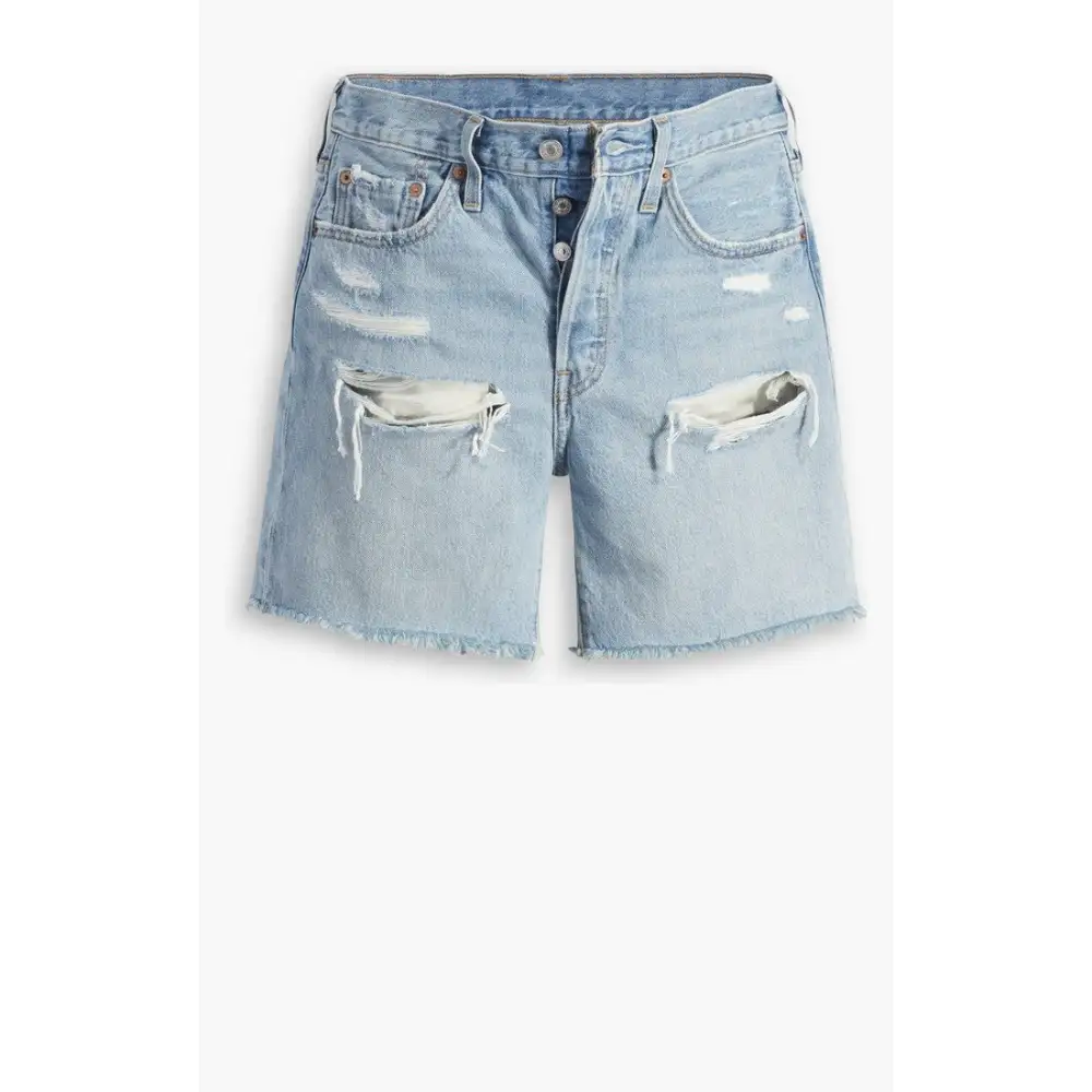 Denim High Rise Shorts