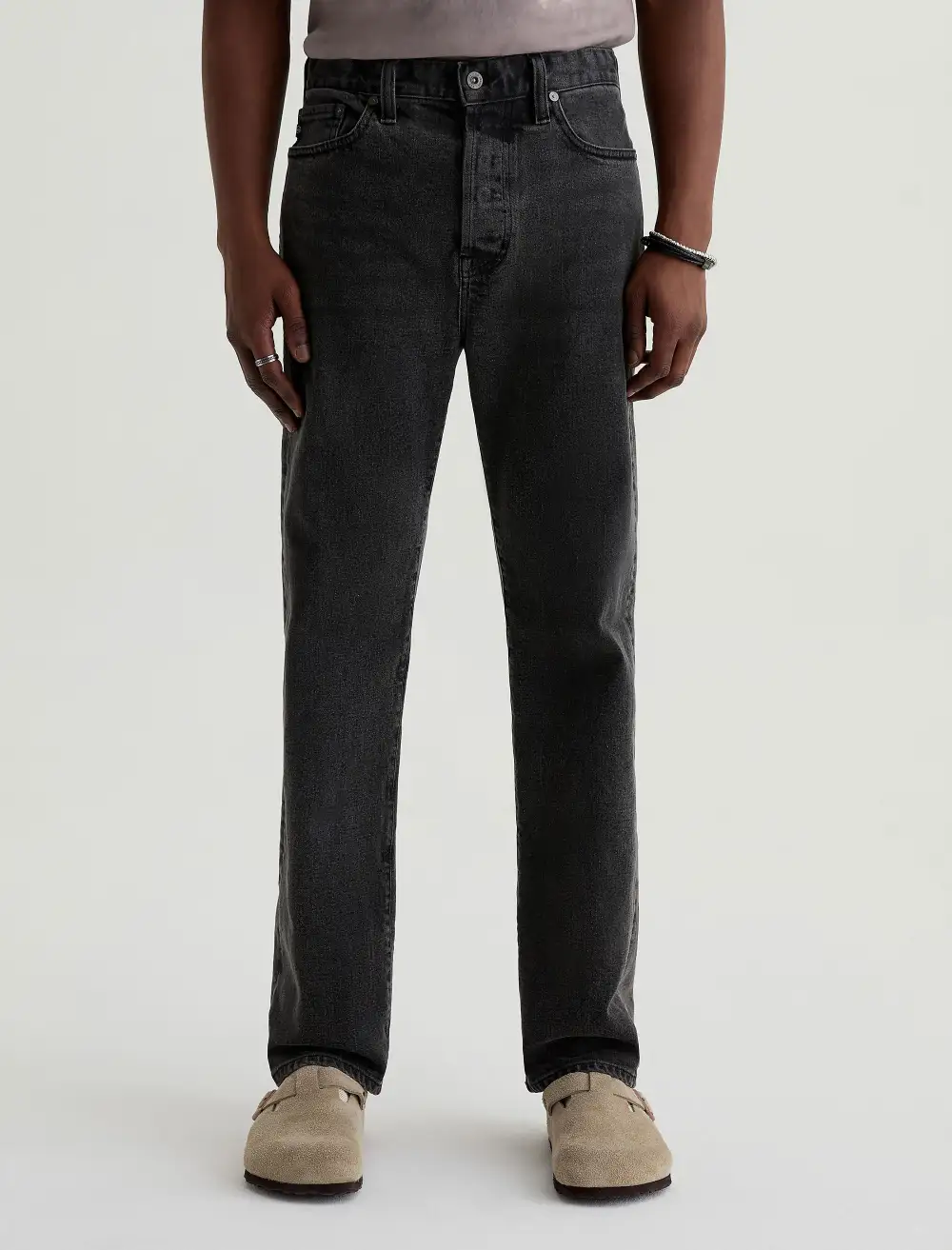 Men's Straight Mid Rise Jeans