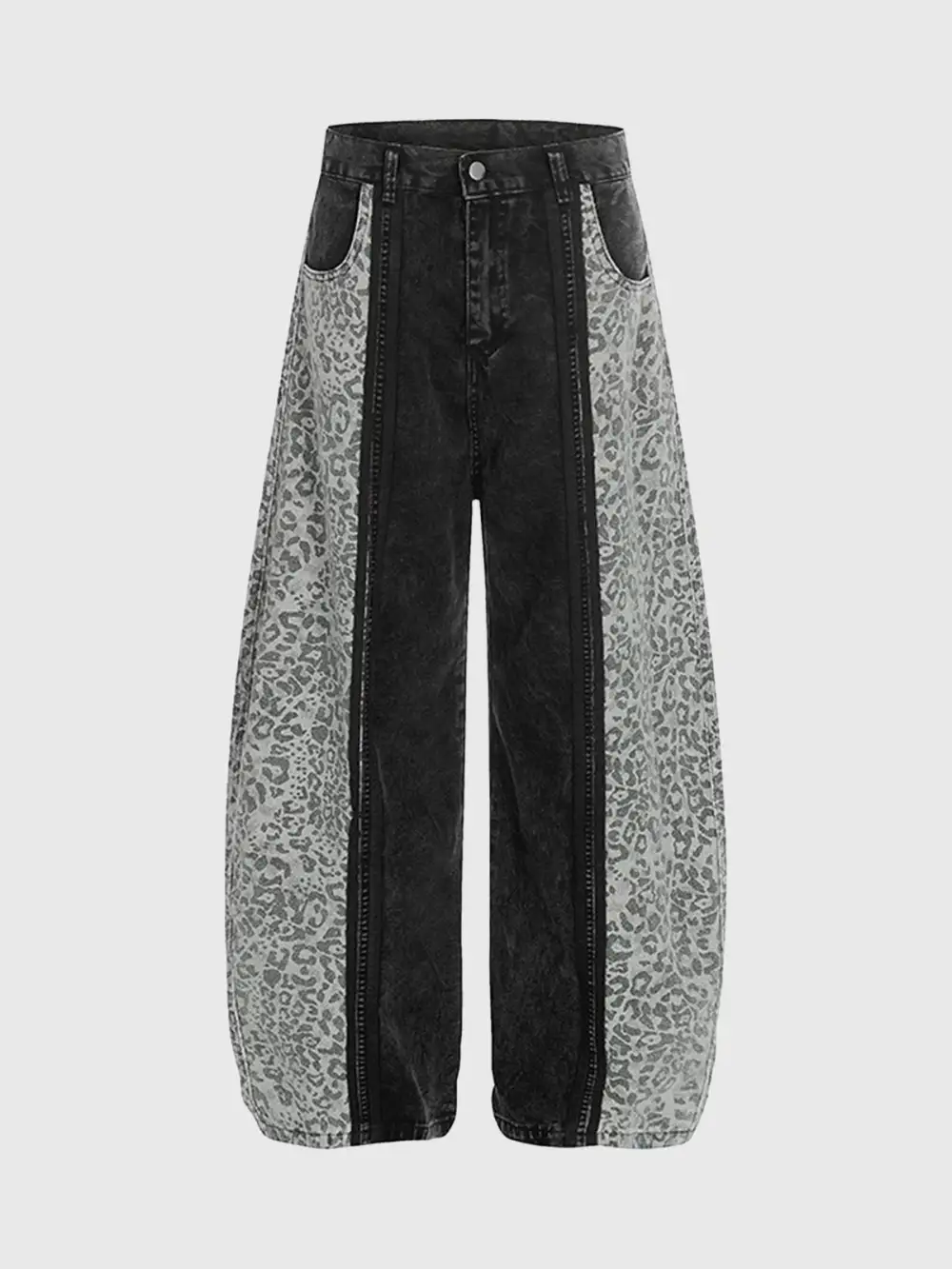 Relaxed Leopard Pants