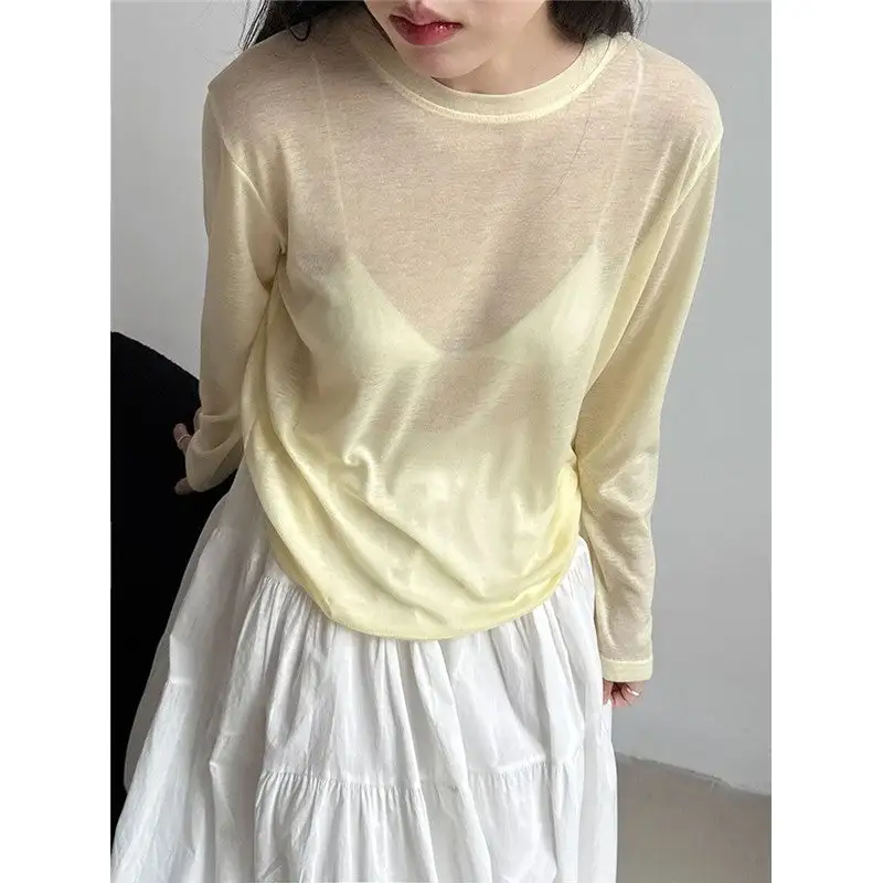 Thin Loose Long Sleeve T-Shirt