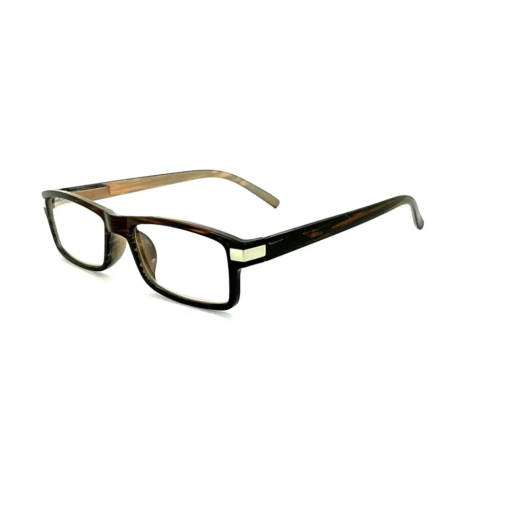 Classic Rectangular Spring-Hinge Reading Glasses