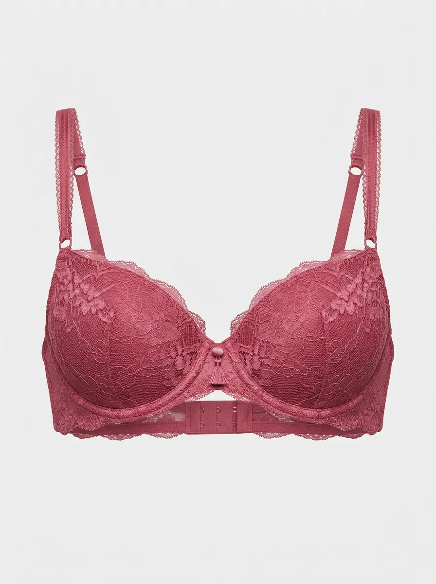 Women's Minimal Underwire Floral-Lace Bra