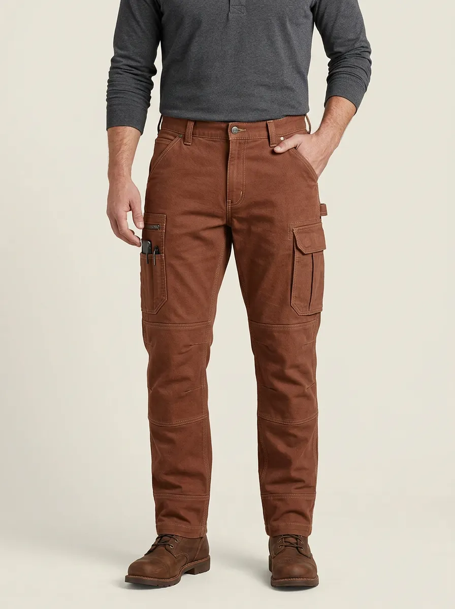 Men's Functional Multi-Pocket Work Pants