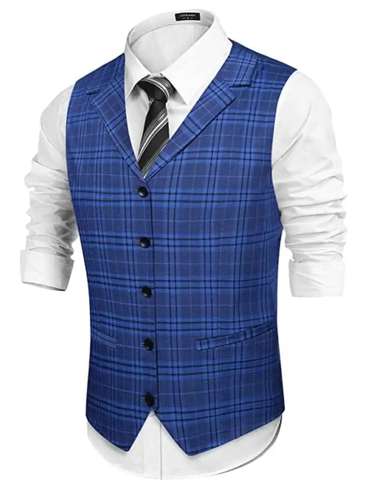 Modern Cut Slim Cut Suit Vest