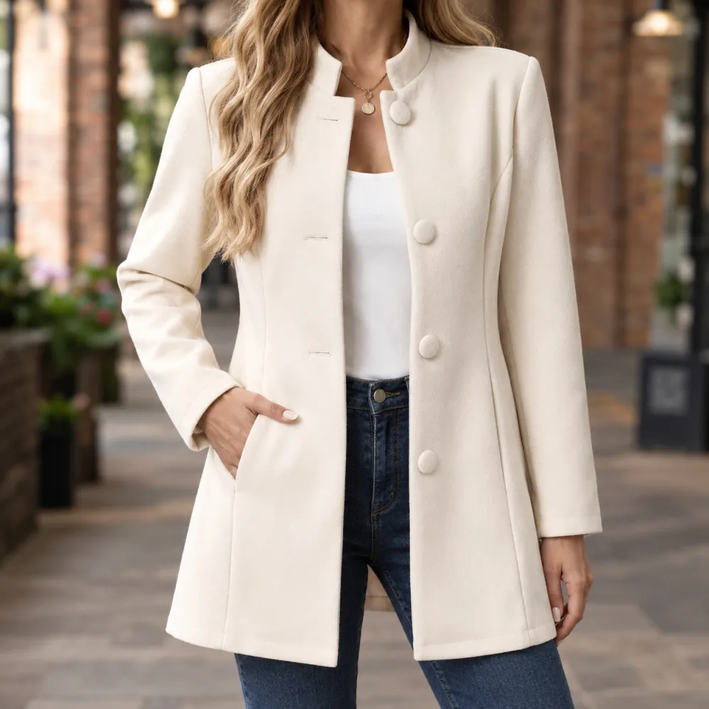 Stand Collar Blazer