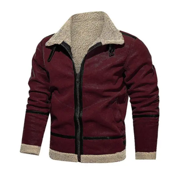 Brushed Suede Jacket