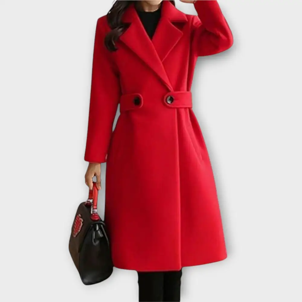 Wool Knit Coat