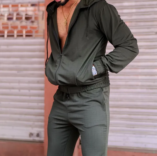 Olive Tracksuit Set