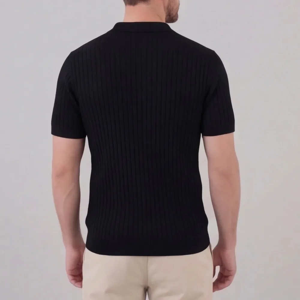 Clean Knit Polo Shirt