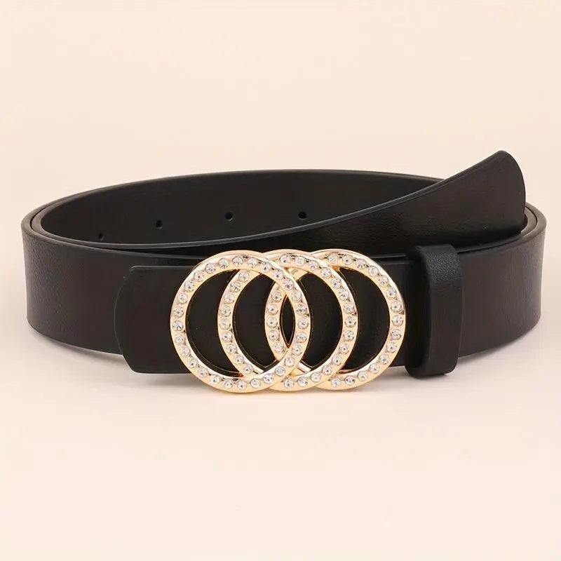 Women's Slim Alloy-Buckle Buckle Waist Belt