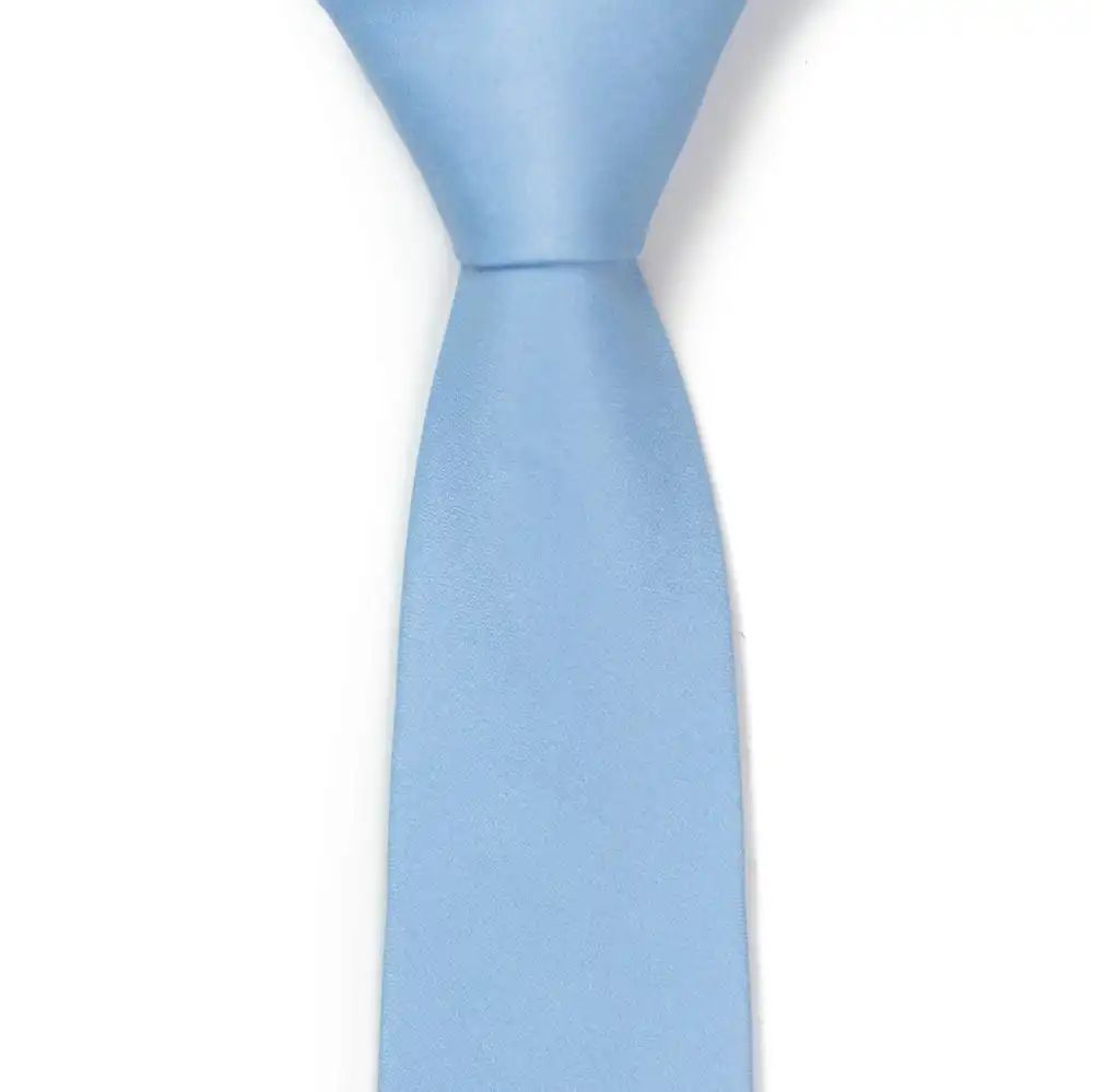 Polished Solid Finish Necktie