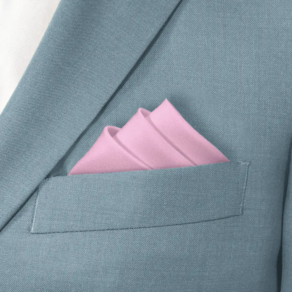 Distinctive Elevated Solid Pocket Square