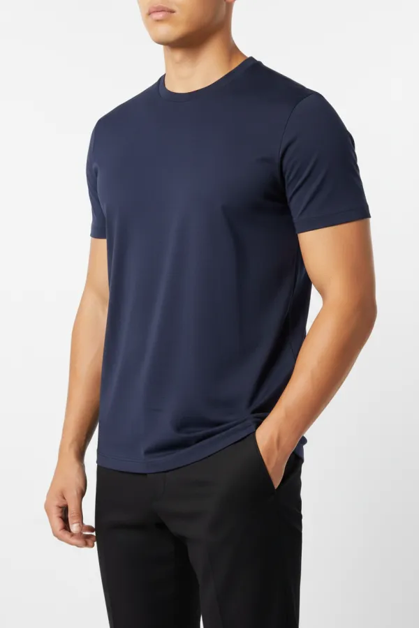 Everyday Round Neck Crew Neck Cotton T-Shirt