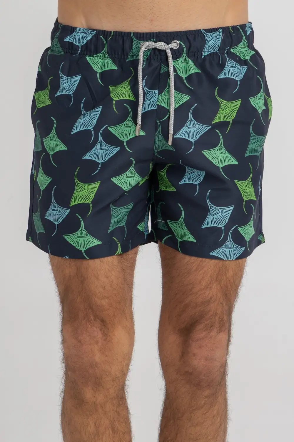 Navy Stingrays Swim Shorts