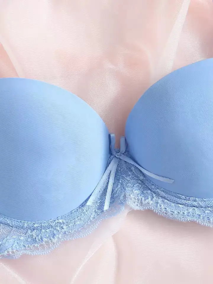 Push-Up Lace Bra And Panty Set