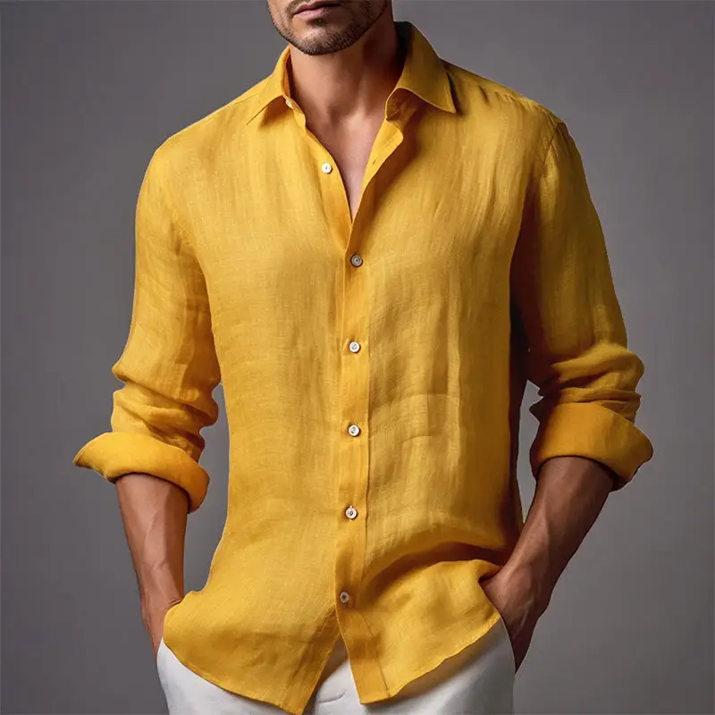 Textured Woven Washed Shirt