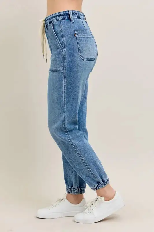 High Waist Denim Pants