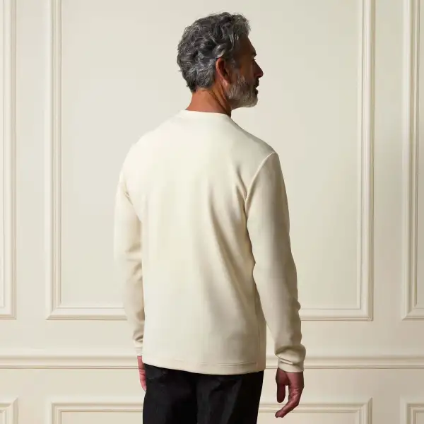 Men's Classic Regular Fit Relaxed Textured T-Shirt