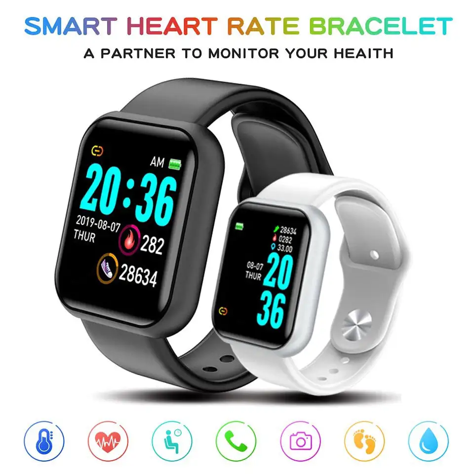 KDWY68 Smart bracelet, tiny price, massive functionality. Perfect for fitness tracking.