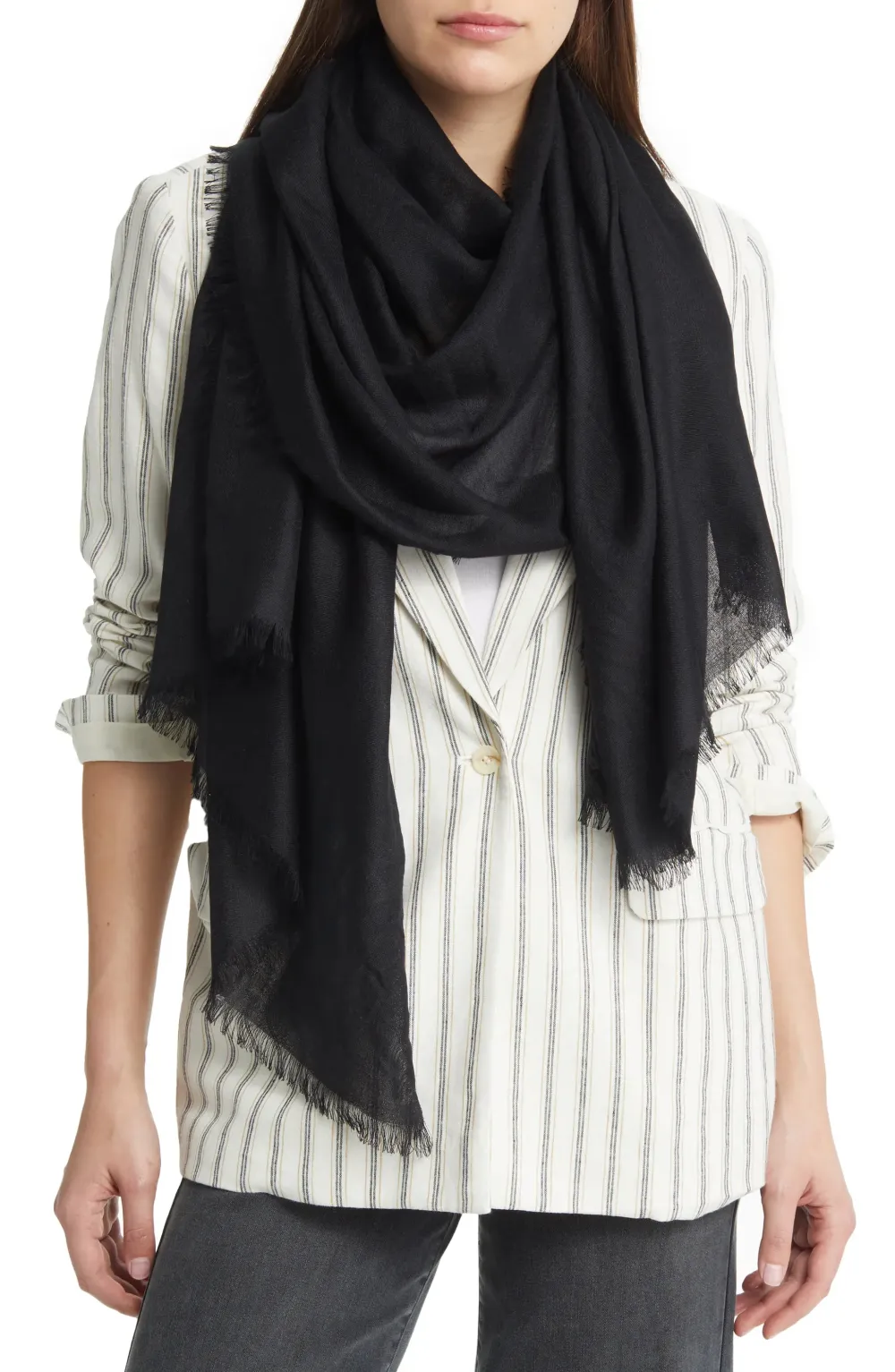 Cashmere & Silk Wrap