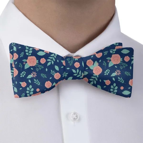 Asta Floral Motif Bow Tie
