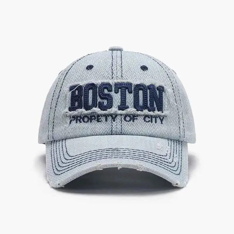 Letter Adjustable Cotton Hat