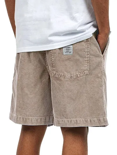 Corduroy Pocket Relaxed Shorts