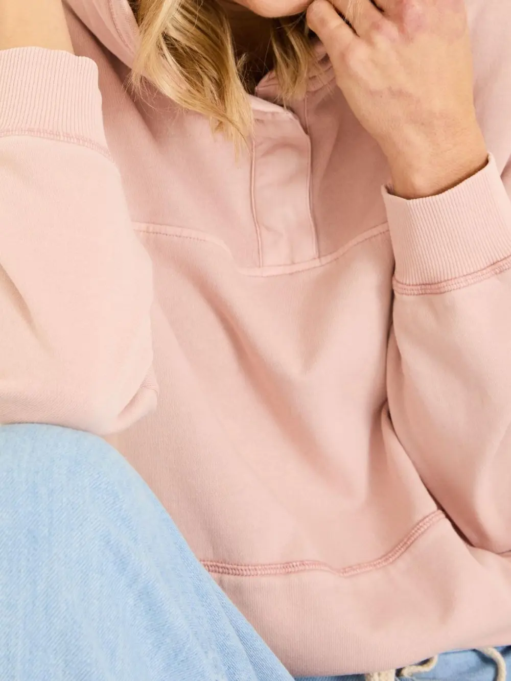 Pink Bex Overhead 100% Cotton Hoodie