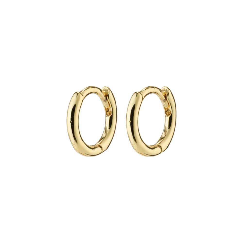 Slim Huggie Small Hoop Earrings